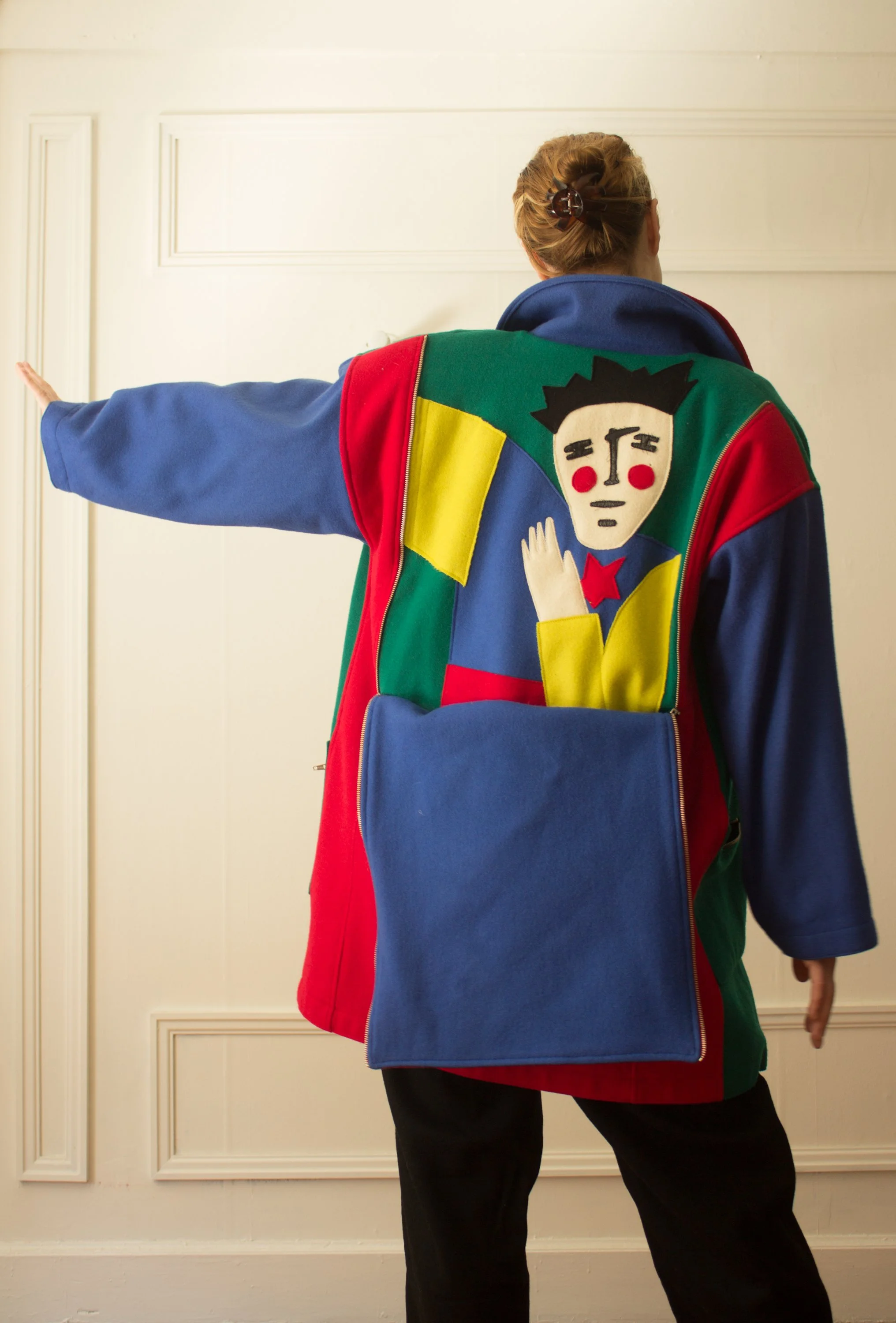 L〜ＸＬ jean charles de castelbajac ウールコート L〜XL jean charles de castelbajac ウールコート Jean-Charles de